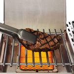 Broil King Regal S 690 PRO IR 6-Burner Natural Gas Grill With Rotisserie & Infrared Side Burner Stainless Steel BK957947