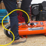 Industrial Air 9-Gallon Air Compressor | Wheelbarrow Style | 20.6 CFM @ 90 PSI | Electric Start | Honda GX270 CTA9090980.ES.SAN