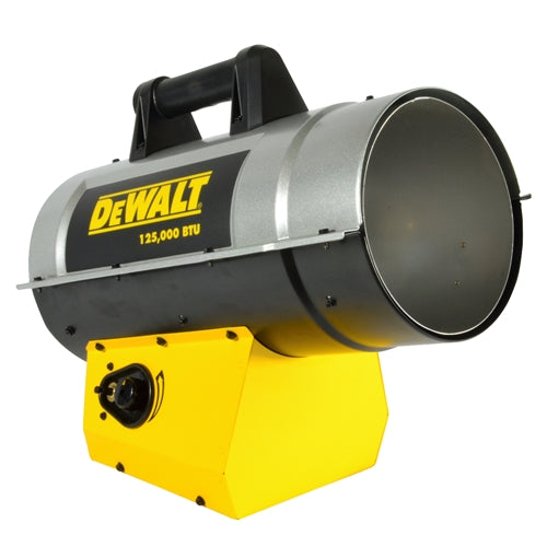 DEWALT Forced Air Heater | DXH125FAV | 85K/125K BTU/hr | Propane GWG311233