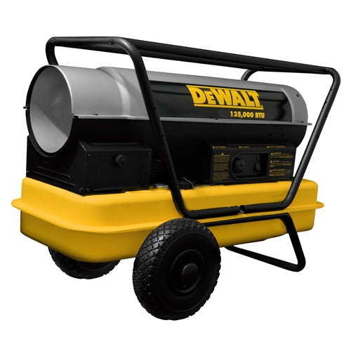 DEWALT Forced Air Heater | DXH135HD | 135K BTU/hr | Kerosene/Diesel GWG311239