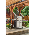 Broil King 40k BTU Broil King Baron S 440 Pro IR Free Standing Natural Gas Grill BK875927