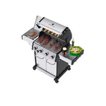 Broil King 40k BTU Broil King Baron S 440 Pro IR Free Standing Natural Gas Grill BK875927