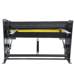 KaKa Industrial 51 inches Stomp Sheet Metal Shearing Machine, 16 Gauge Mild Steel Steel-Welded Industrial Stomp Shear Spring Clamp and Back Gauge Q01-5216B 172015