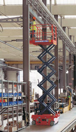 Ballymore Drivable Compact Mini Scissor Lift Platform Height 19ft DMSL-19C