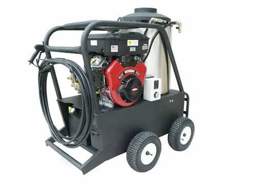 Cam Spray Portable Diesel Fired Gas Powered 4 gpm, 4000 psi Hot Water Pressure Washer 4040QB