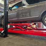 Olympic Bad Boy XL Portable 10,000 lb 4-Post Car Lift with Built-In 6,500 lb Scissor Jacks 4PXL-10B