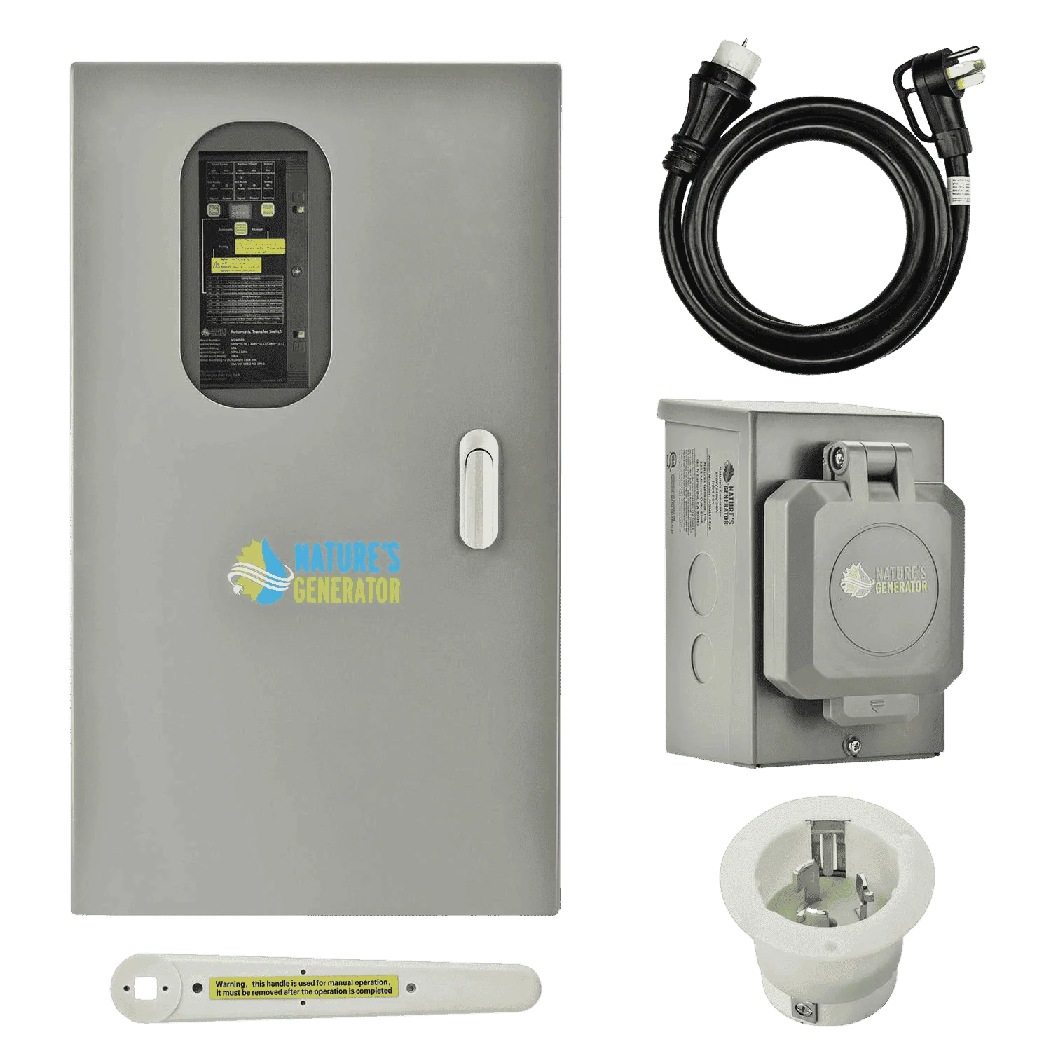 Nature's Generator 50A Automatic Generator Transfer Switch NGA05031224N
