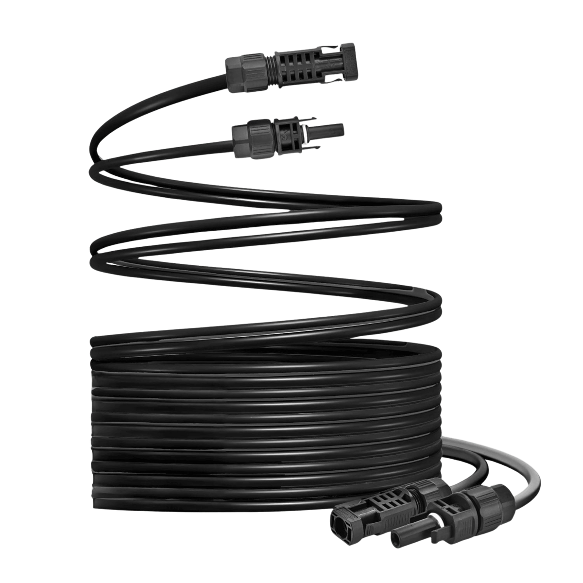 Nature's Generator 50ft Quick Release MC4 Extension Cables NGMGTNCBL50