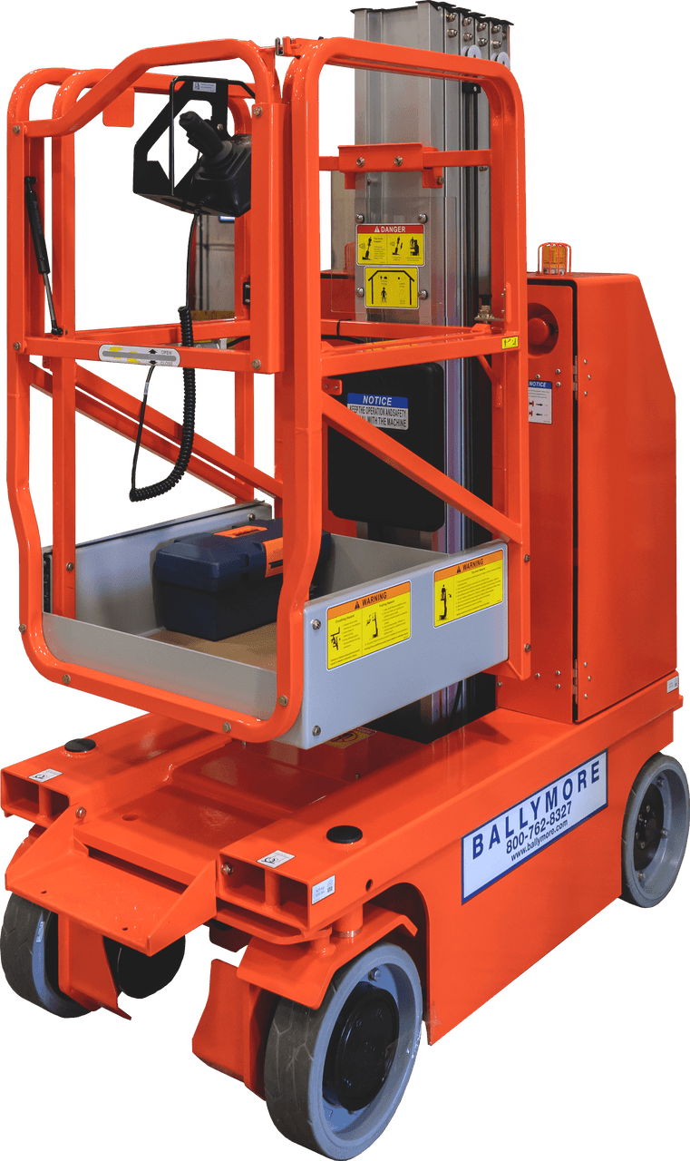 Ballymore Drivable Vertical Mast 19' 8" Lift , 330 Lb. Capacity DVML-18