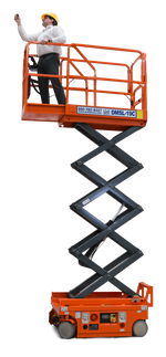 Ballymore Ballymore Drivable Mini Scissor Lift 12' Platform 500 Lb. Capacity DMSL-12