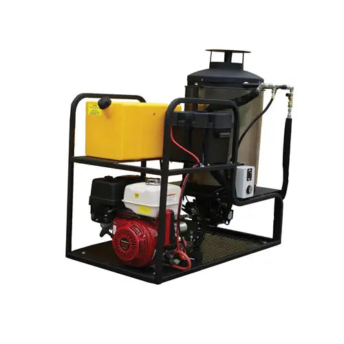 Cam Spray Skid Mount Diesel Fired Gas Powered 3.5 gpm, 3500 psi Hot Water Pressure Washer MCB3535H