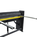 KaKa Industrial 51 inches Stomp Sheet Metal Shearing Machine, 16 Gauge Mild Steel Steel-Welded Industrial Stomp Shear Spring Clamp and Back Gauge Q01-5216B 172015