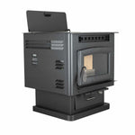 US Stove 2,000 Sq Ft Multi-Fuel Stove with 60 lb Hopper 6041