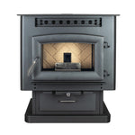 US Stove 2,000 Sq Ft Multi-Fuel Stove with 60 lb Hopper 6041