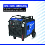 Powerhorse Inverter Generator | 10,500 Surge Watt | Dual Fuel | Electric Start 6075661