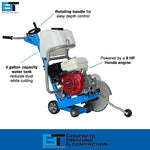 BT Concrete Saw | 14 In. | GX270 BTCS350H