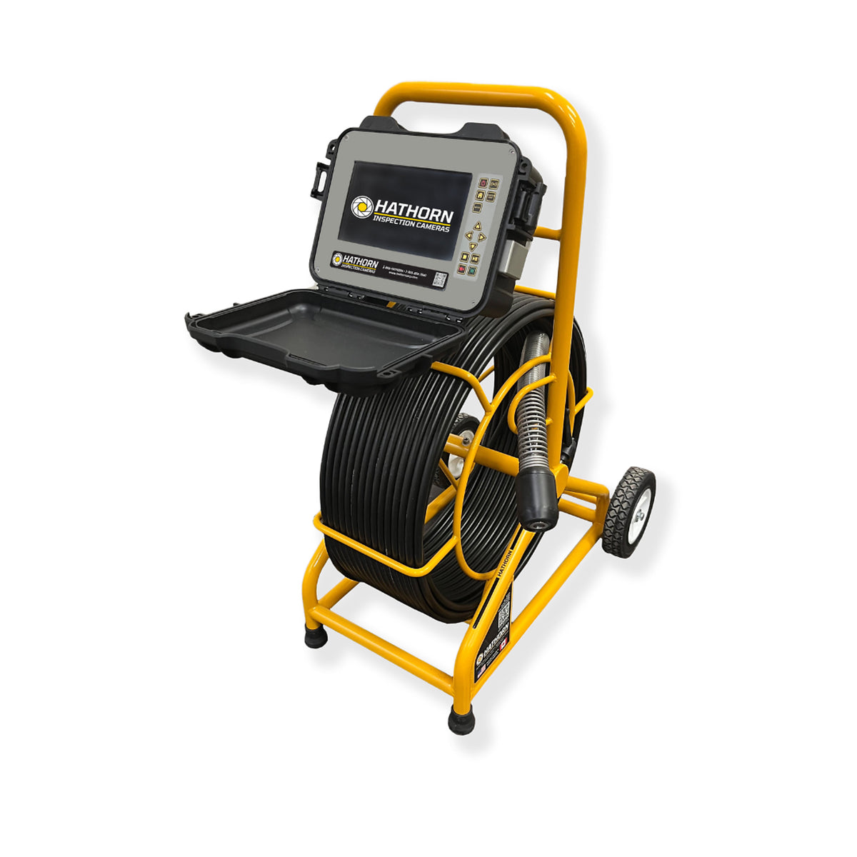 Hathorn H7 Inspection Camera |1.43-In. SL Camera Head | 200-Ft. Push Rod | 64Gb H7-2143-SL.HAT