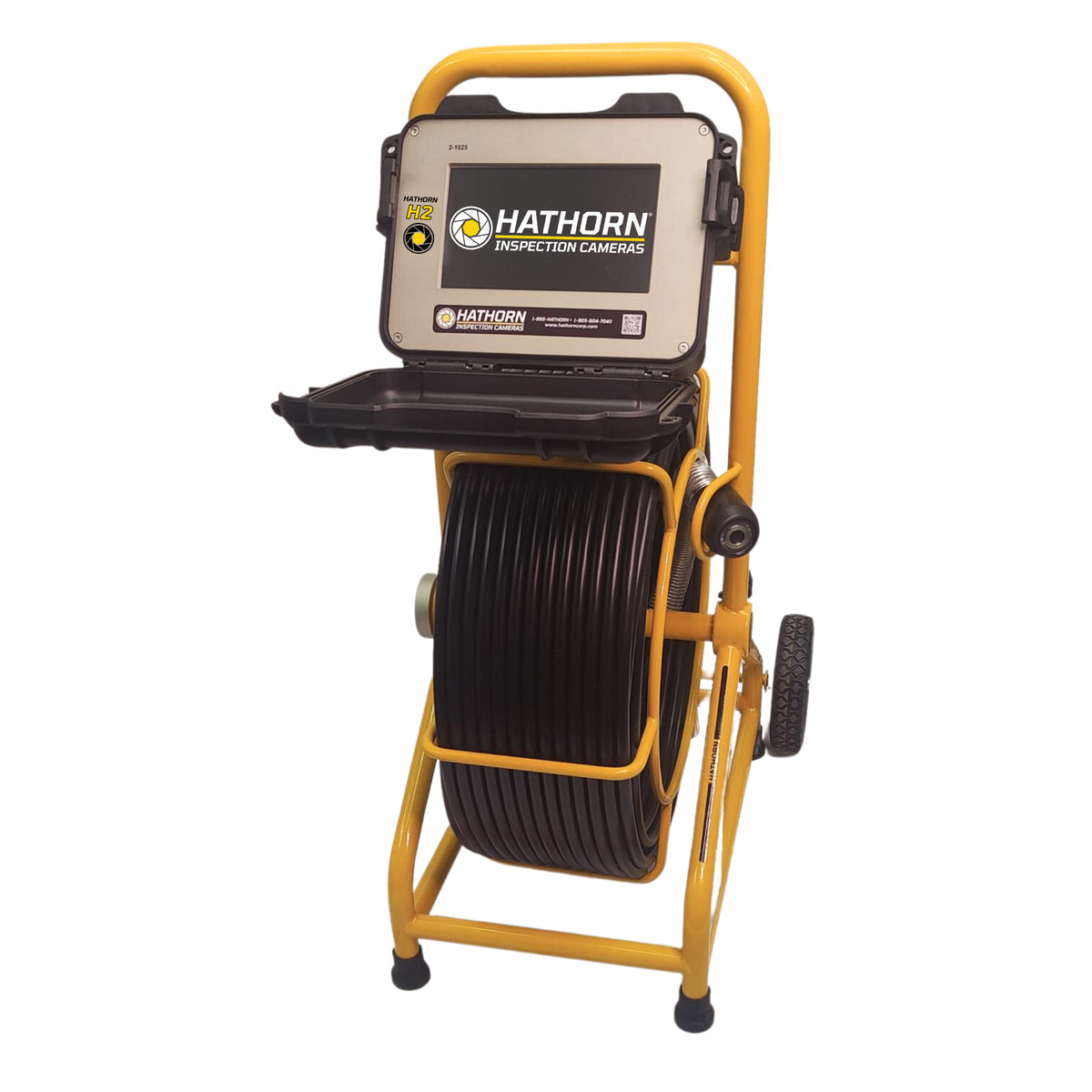 Hathorn H2 Inspection Camera |1.23-In. SL Camera Head | 200-Ft. Push Rod H2-2123-SL.HAT