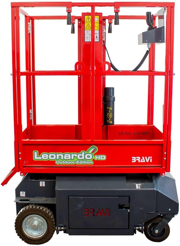 Bravi Leonardo HD Lift | Driveable | 1 Man | 10-Ft. Platform Height | 100 Ah x2 GPE211004