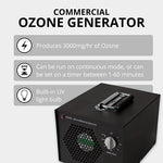Prolux New Comfort Commercial Air Purifier Cleaner Ozone Generator with UV PLCOZKMA500