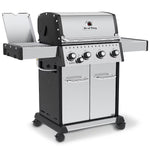 Broil King 40k BTU Broil King Baron S 440 Pro IR Free Standing Natural Gas Grill BK875927