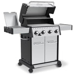 Broil King 40k BTU Broil King Baron S 440 Pro IR Free Standing Natural Gas Grill BK875927