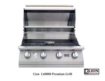 Lion Built in BBQ LP 32" (Cutout: 31" x 21 1/2" x 9 5/8") w/ Grill Cover L-60000