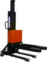 Ballymore Semi-Powered Stacker: 1,100 lb Load Capacity, 43 in x 6.3 in, 3.15 in to 54 in, Fixed BALLYPALSLS-54