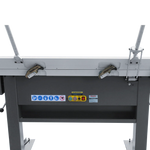 KaKa Industrial Sheet Metal Brake, 60-Inch Magnetic Box and Pan Brake, Electric Metal Brake Bender, 8-Ton 16-Ga. Capacity Metal Break with Foot Pedal Control 220V-60HZ-1PH, Includes Clamp Bars EB-6116 173411V220