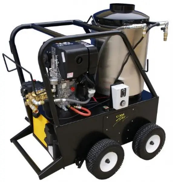Cam Spray Portable Diesel Fired Diesel Powered 4 gpm, 3000 psi Hot Water Pressure Washer P00387.1