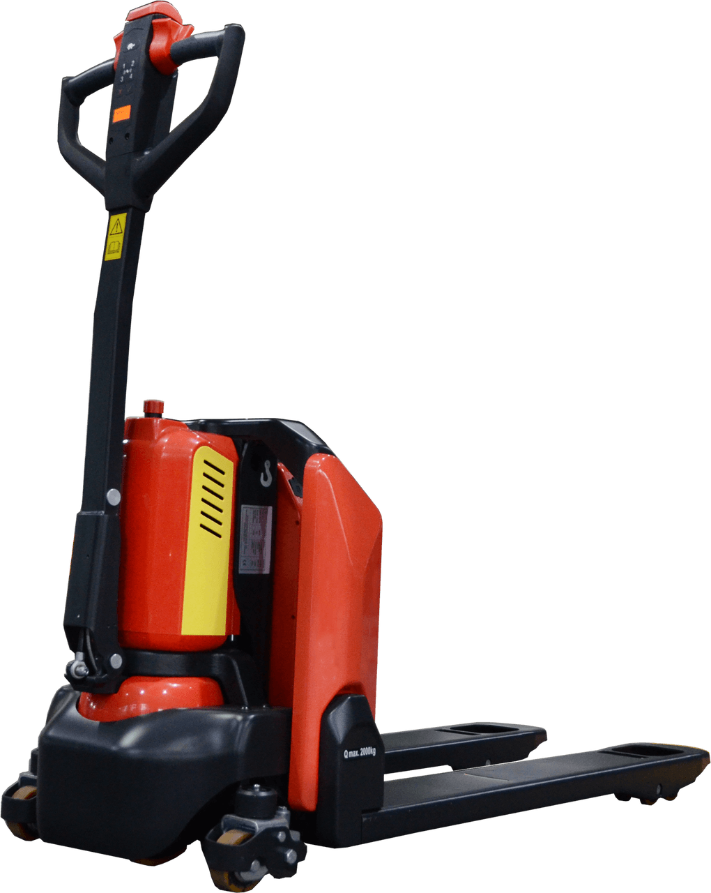 Ballymore Self-Propelled Lithium Ion Powered Pallet Jack, 3300 lb. Capacity, 21"W x 45"Long Forks BALLYPAL33N-21