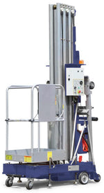Ballymore Mobile 1 Person Vertical - 30' Lift, 300 Lb. Capacity BMVL-30