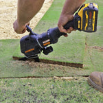 Arbortech | AllSaw Cordless Landscaping Wood and Turf Kit | Powered by DEWALT |1 Turf Blade, 1 Wood Blade) GWG311646