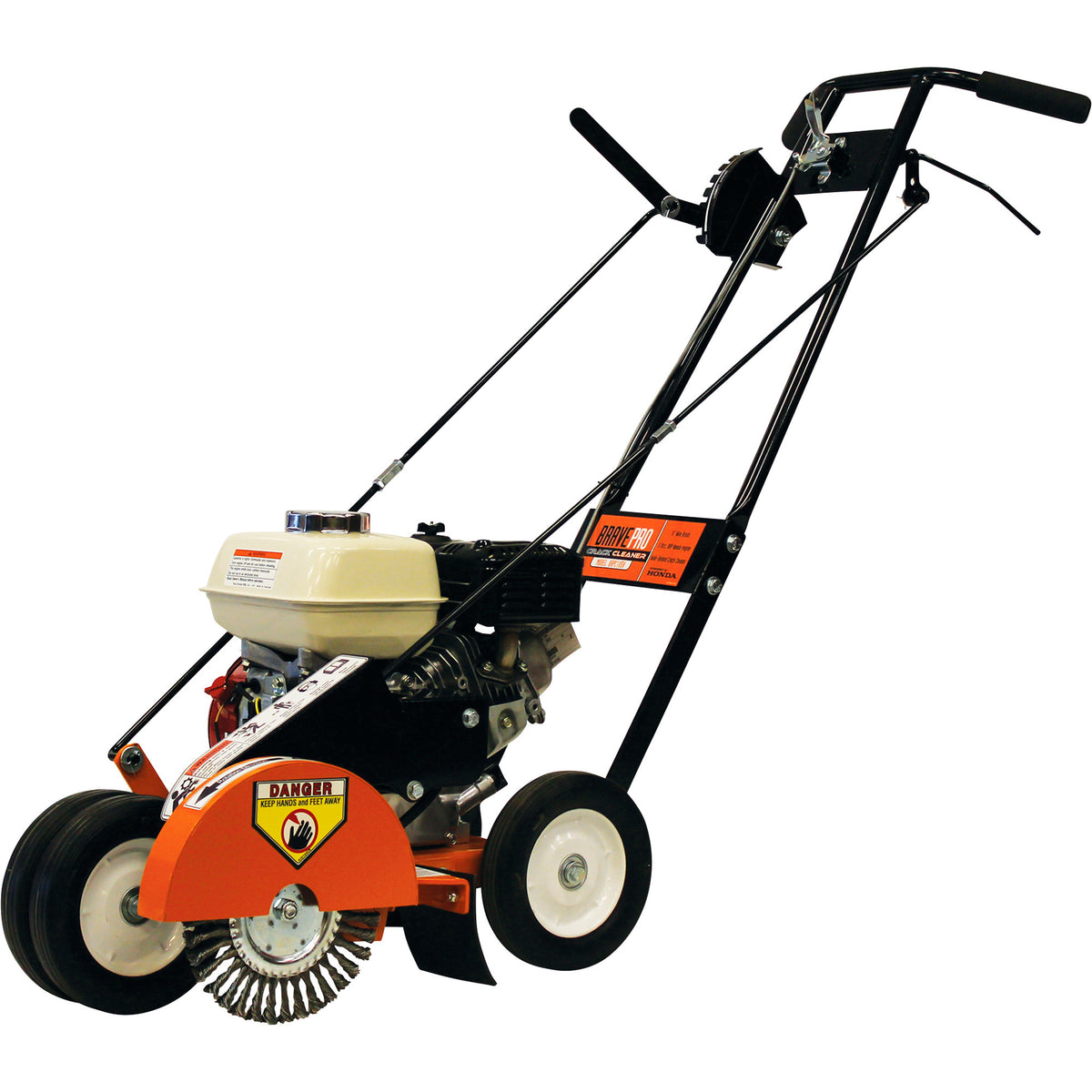 BravePro Crack Cleaner | 8 in. Wire Knot Brush | Honda GX120 BRPC105H