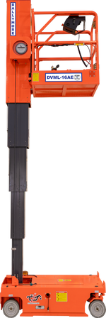 Ballymore Fully Electric Drivable Vertical Mast Lift, 15'5" Platform Height, 500 lb. Capacity DVML-16AE