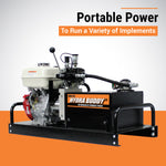 BravePro Hydra Buddy | Hydraulic Power Pack | 2,000 PSI | 5.5 GPM | Recoil Start | Honda GX270 HBHR280GX