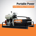 BravePro Hydra Buddy | Hydraulic Power Pack | 2,000 PSI | 7 GPM | Recoil Start | Honda GX390 HBHR350GX