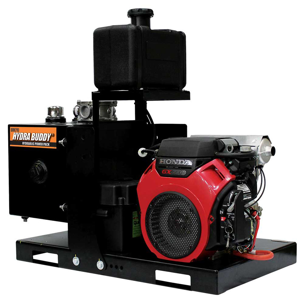 BravePro Hydraulic Power Pack | 2,000 PSI | 14 GPM | Electric Start | Honda GX630 HBHS620GXE