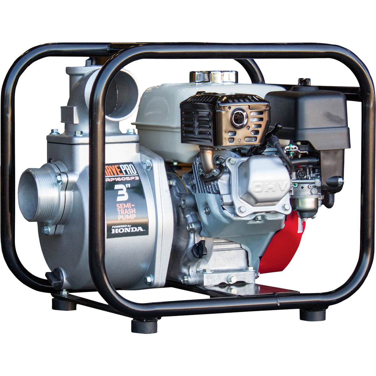 BravePro Semi-Trash Pump | 2 In. | Honda GX160 BRP160SP2