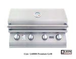 Lion Built in BBQ LP 32" (Cutout: 31" x 21 1/2" x 9 5/8") w/ Grill Cover L-60000