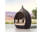 Zuo Martinique Beach Daybed Brown & Beige 703632
