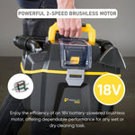 Prolux Cordless Commercial Wet/Dry Tool & Travel Vacuum PLCTB
