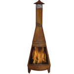 Sunnydaze 70" Chiminea Outdoor Fireplace RCM-504
