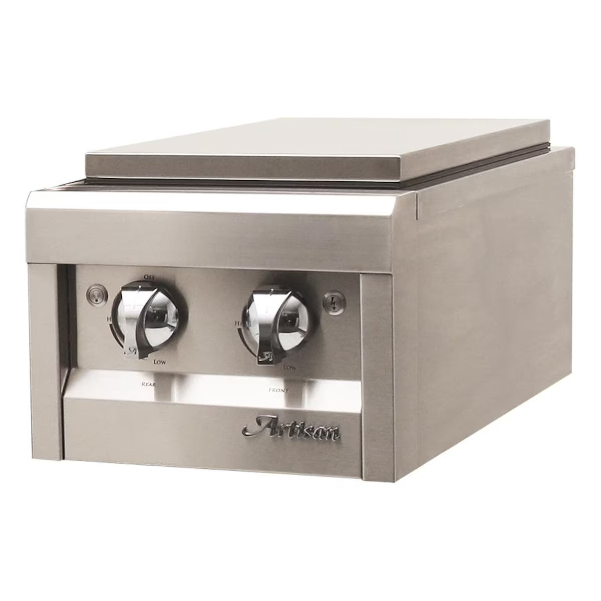 Artisan Professional Built-In Propane Gas Dual Side Burner ARTP-SB2-LP