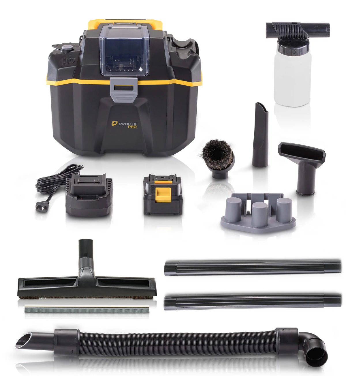Prolux Cordless Commercial Wet/Dry Tool & Travel Vacuum PLCTB