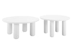 Zuo Ola Coffee Table Set White 704075