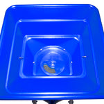 Earthway 100lb Professional Stainless Steel Ice Melt Broadcast Spreader 90399
