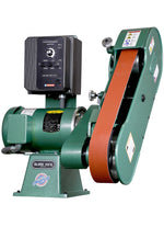 Burr King Model 960-250 2.5 x 60 Two Wheel Belt Grinder 92110