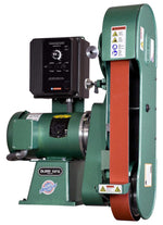 Burr King Model 960-250 2.5 x 60 Two Wheel Belt Grinder 92110
