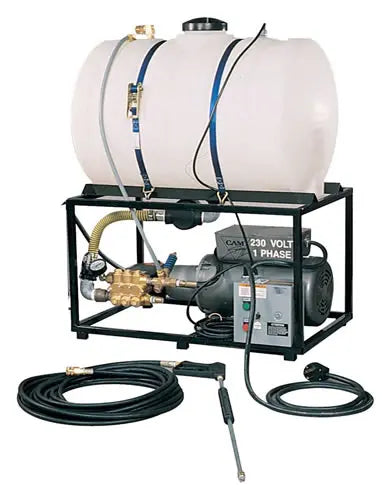 Cam Spray Industrial Stationary Mount Electric Powered 4 gpm, 3000 psi Cold Water Pressure Washer 3040STAT